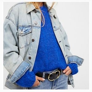 Free people Denim Trucker Jacket